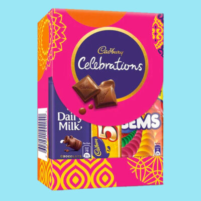 Celebrate moments big and small with the Cadbury Celebrations Box - 59.8g of assorted delights in every bite.